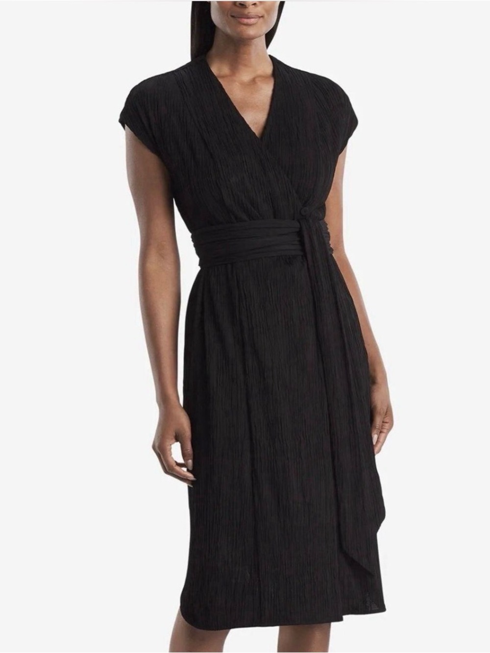 NEW M.M. Lafleur The Devlin Dress—Pleated Jersey